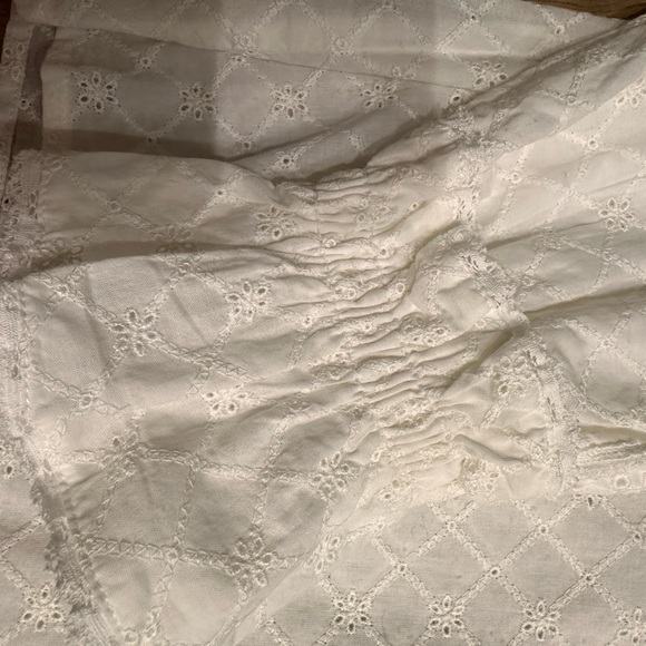 COACH Blouse  dentelle classique et romantique crème - Picture 9 of 12